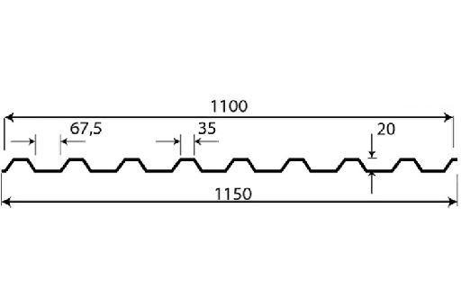 Профнастил С20