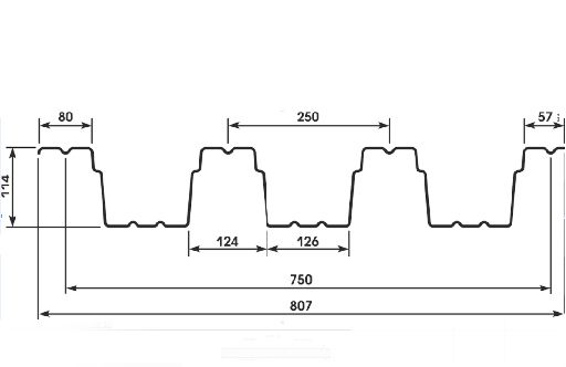 Профнастил H-114