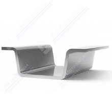 Профиль гнутый корытный