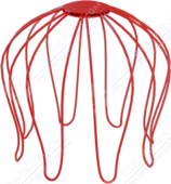 Паук Аквасистем 90 RR29 красный