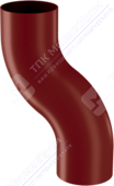 S-обвод Аквасистем 100 RR28 темно-красный