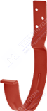 Держатель желоба Аквасистем 125 короткий RR29 красный