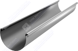 Желоб водосточный Аквасистем 125 3м RR21 светло-серый