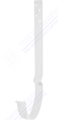 Держатель желоба Аквасистем 150 длинный RAL9010 белый