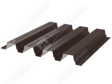 Профнастил полимер Н75 0,7 750/800 ПЭ RAL8017 шоколад