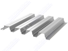 Профнастил полимер Н75 0,7 750/800 ПЭ RAL7047 телегрей