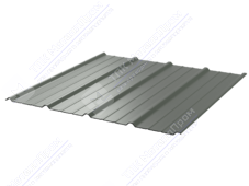 Профнастил полимер С18 0,45 ТУ 1150/1190 ПЭ RAL7005 темно-серый