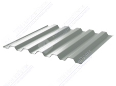 Профнастил полимер С44 0,45 1000/1047 ПЭ RAL7035 светло-серый