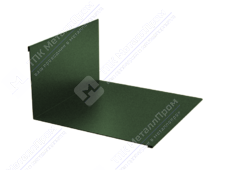 Планка примыкания верхняя 145 250 0,45 3м стандарт ПЭ RAL6005 зеленый мох К-501
