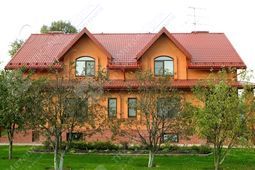 Металлочерепица Монтеррей п/э RAL 3009 (коррида) 0,55 мм