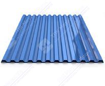 Профнастил С-21 п/э RAL 5005 (сигнально-синий) 0,5 мм