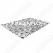 Лист рифленый 5мм x1,5x5м ромб спецраскрой ст3пс/сп