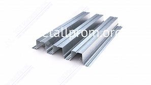 Профнастил Н-114x750 цинк 0,8 мм