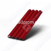 Профнастил Н75 красный 0,7 мм