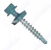 Саморез кровельный морская волна RAL 5021 4,8x29 (упаковка) 250 шт