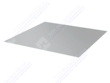 Лист с полимерным покрытием 0,5 мм ПЭ в пленке RAL9002 серо-белый