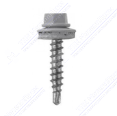 Саморез 5,5 19 KPcZP с прокладкой RAL7004 сигнально-серый