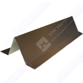 Планка снегозадержателя 95 65 0,5 2м стандарт Стальной бархат RAL8017 шоколад К-503