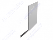 Планка карнизная 100 65 0,45 2м стандарт ОЦ К-509