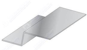 Профиль фасадный П201 40 21,5 20 1,1 3м