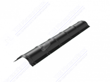 Конек металлочерепичный 0,45 2м стандарт ПЭ RAL7005 темно-серый К-513